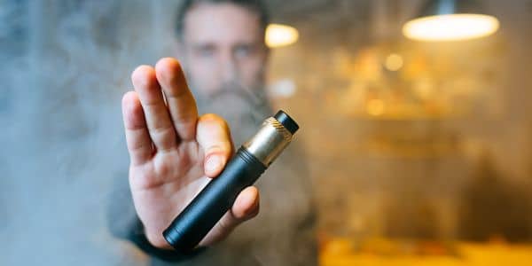 how to cure sore throat from vaping